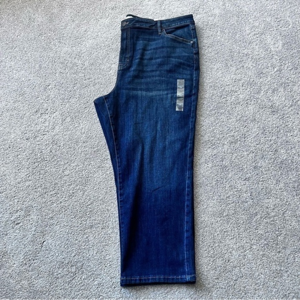 NWT Sonoma Women’s straight crop jeans size 24W